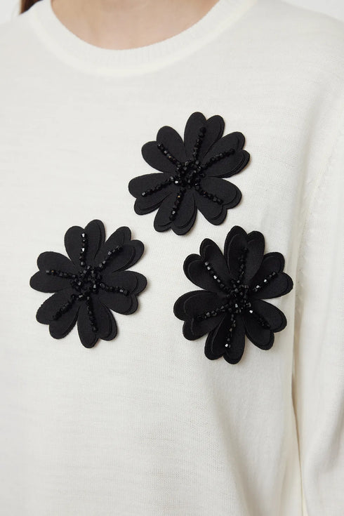 كنزة - تريكو لون إيكرو