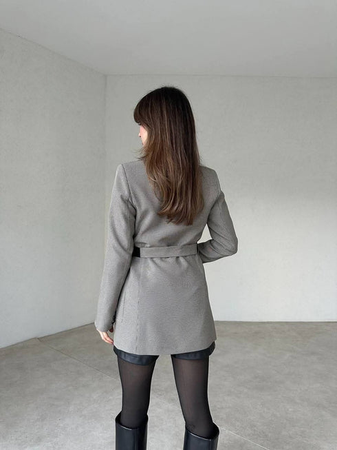 بليزر بيج بحزام للخصر