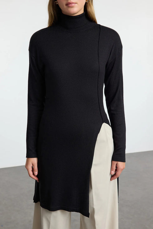 بلوز - تريكو باللون الأسود