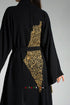 Palestinian Embroidered Open Abaya Cardigan