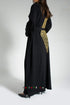 Palestinian Embroidered Open Abaya Cardigan