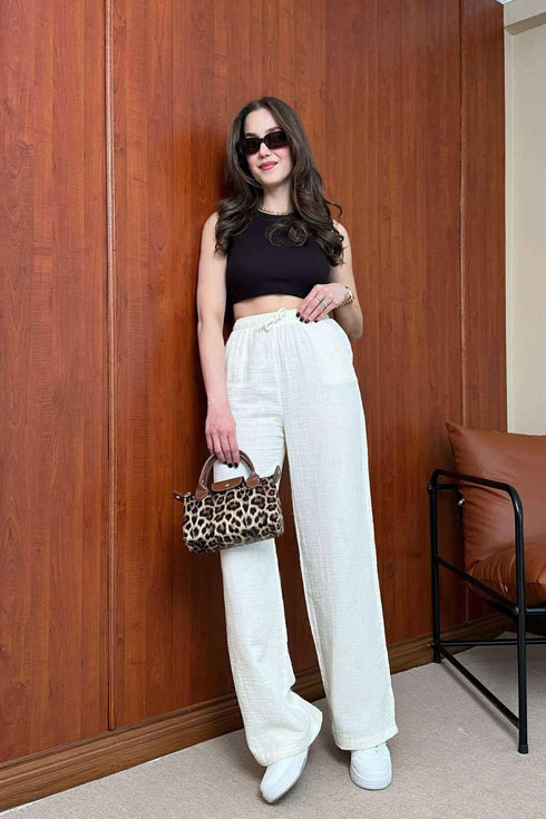 بنطلون - بيج فاتح