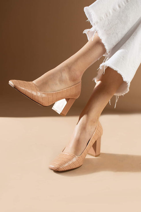 Nude Women Heeled Shoes