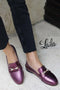 حذاء باليرينا لون بنفسجي