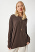 بلوزة - باللون البني