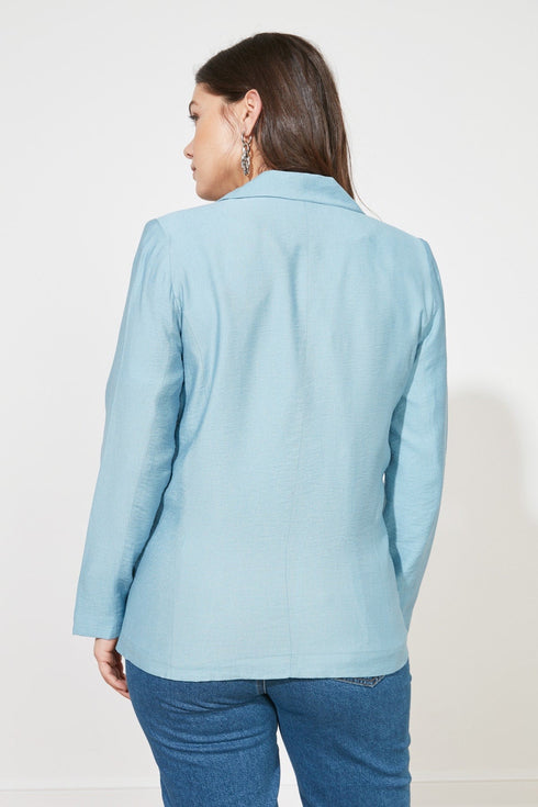 جاكيت ازرق فاتح