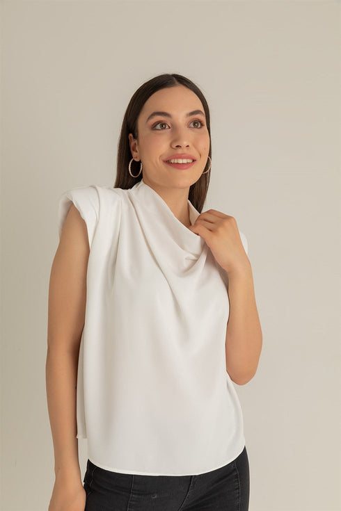 بلوزة - أبيض