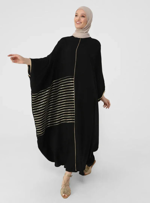 عباية نسائية لون أسود