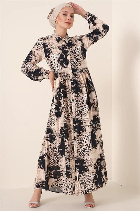 فستان - أسود