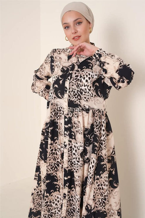 فستان - أسود