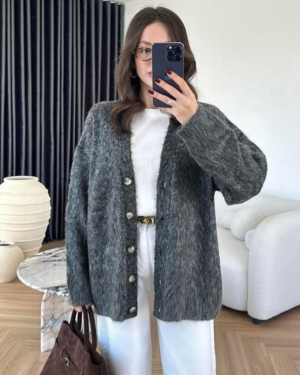 جرزة صوف ناعم - رمادي