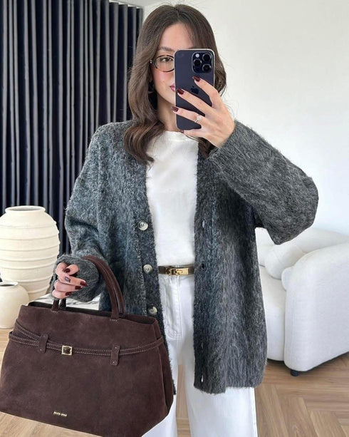 جرزة صوف ناعم - رمادي