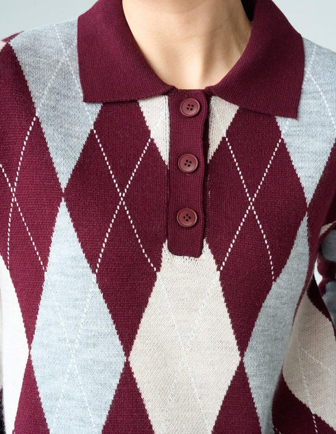 كنزة تريكو - بوردو