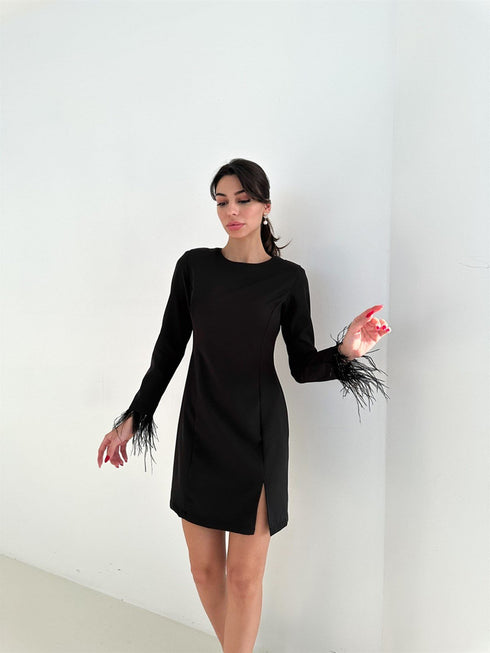 فستان - أسود