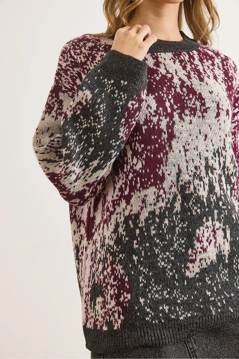 كنزة صوف ناعم اوفر سايز