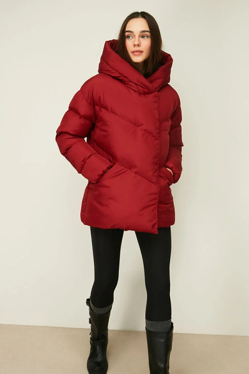 جكيت وتر بروف لون أحمر