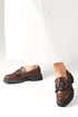 حذاء أوكسفورد- بني