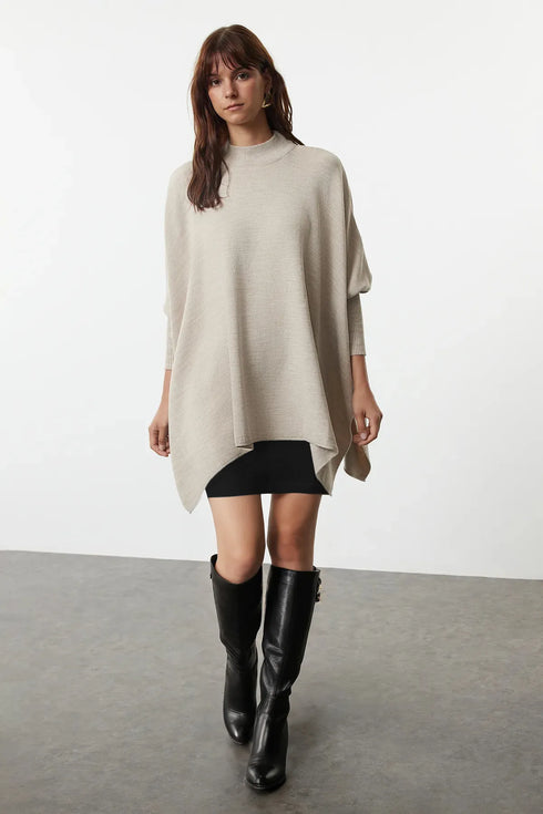 كنزة تريكو - بيج