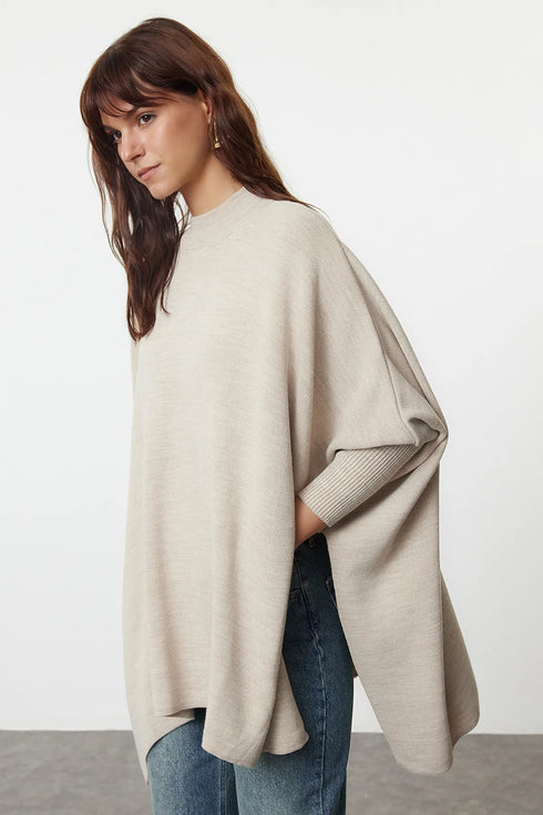 كنزة تريكو - بيج