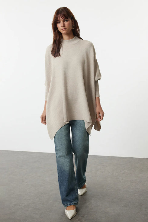 كنزة تريكو - بيج