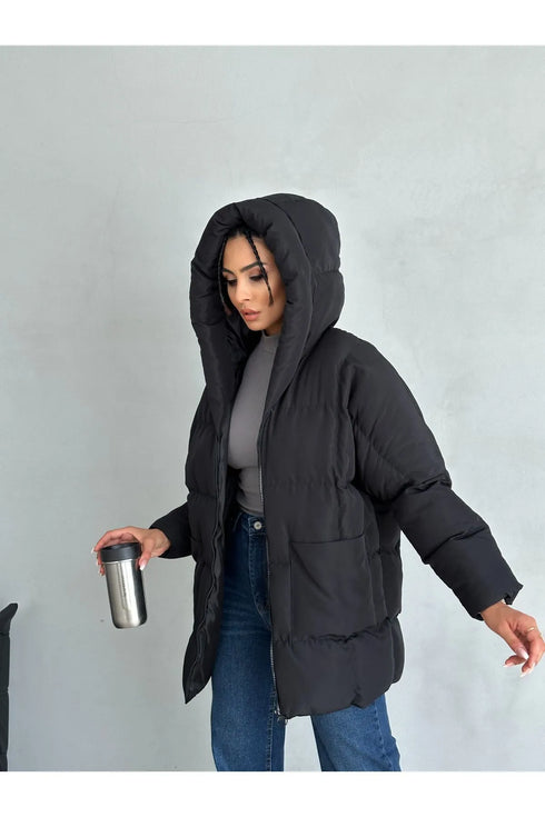 جكيت أسود وتر بروف