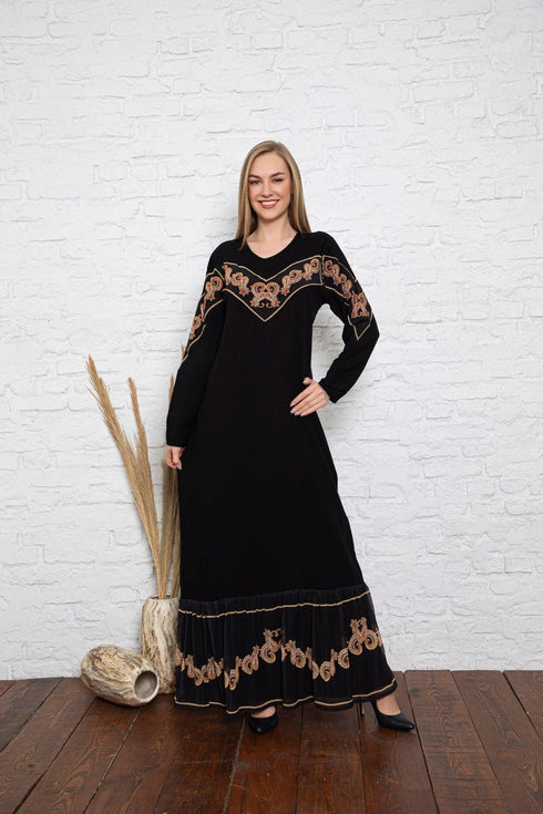 فستان نسائي - لون اسود