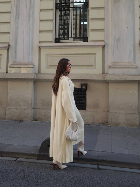 طقم صوف ناعم قطعتين