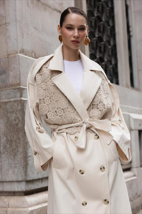 ترانشكوت طويل اوفر سايز - بيج