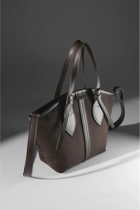 حقيبة كتف نسائية من الجلد