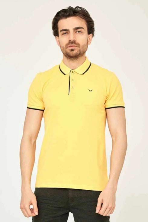 بلوزة رجالية - اصفر