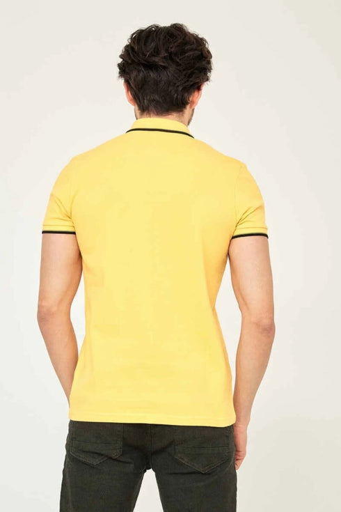 بلوزة رجالية - اصفر