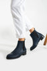 Navy Blue Classic Boots