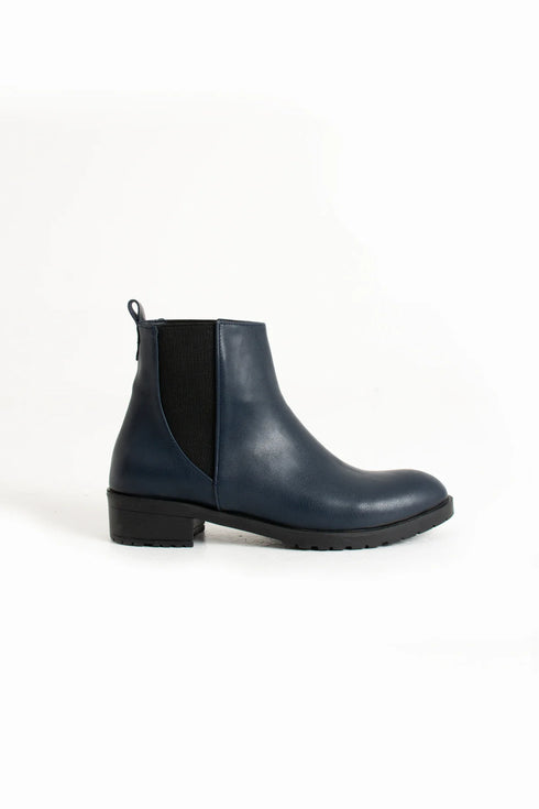 Navy Blue Classic Boots