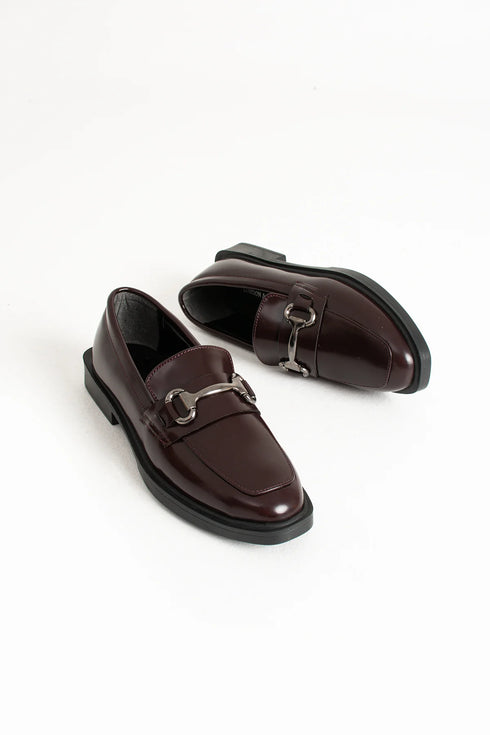 Burgundy Oxford Shoes