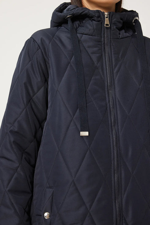 جكيت مبطن وتر بروف - لون كحلي