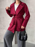 جاكيت شمواه - لون برغندي