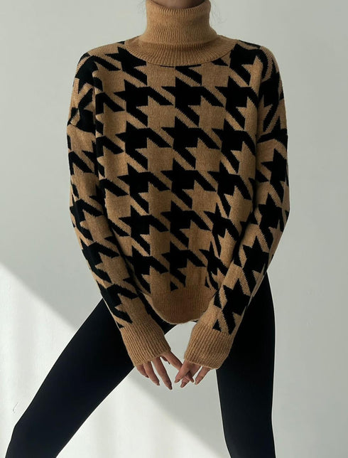 Camel Knitwear Sweater