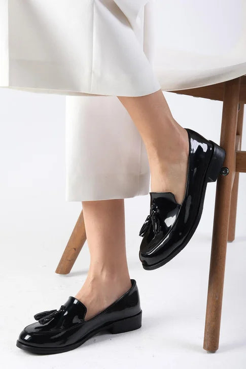 حذاء أوكسفورد لون أسود