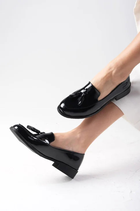 حذاء أوكسفورد لون أسود