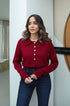 Burgundy Knitwear