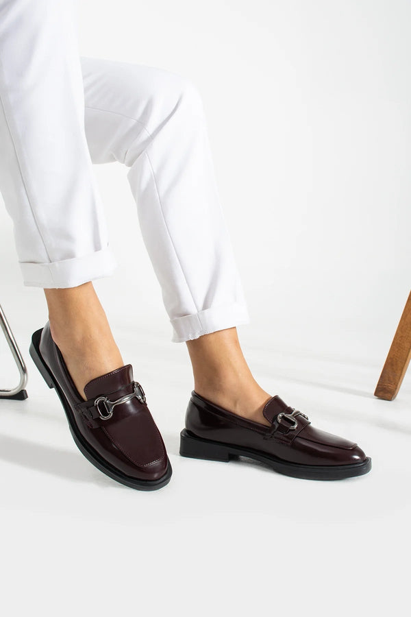 Burgundy Oxford Shoes