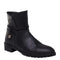 Women's Black Leather Boots