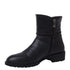 Women's Black Leather Boots