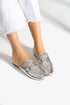 Women's Dantel Slippers-Silver