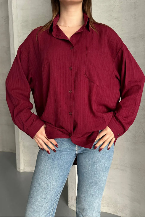 قميص - بوردو