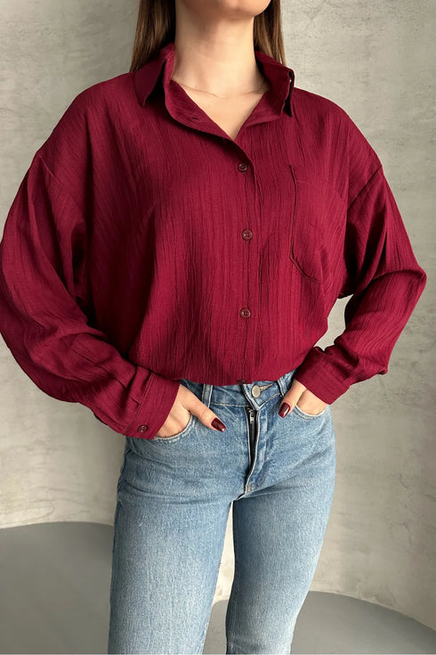 قميص - بوردو