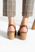 Tan Heeled Sandals