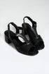 Black Heeled Sandals