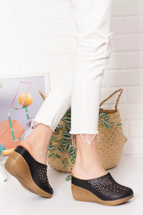 سليبر نسائي كعب روكي مريح