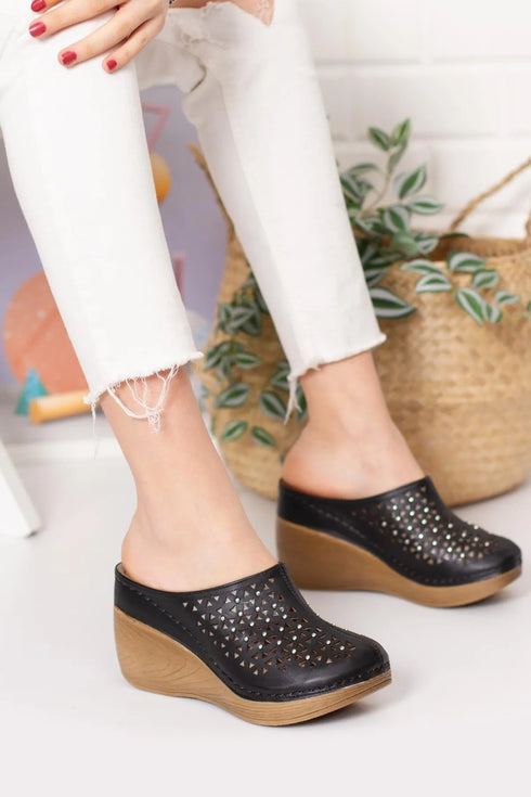 سليبر نسائي كعب روكي مريح